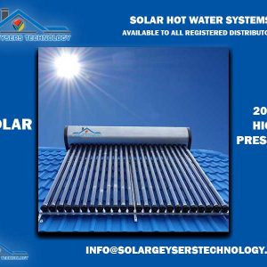 SA Solar 300L High-Pressure Solar Geyser