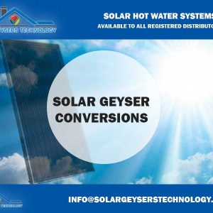 Solar Geyser Conversion Products